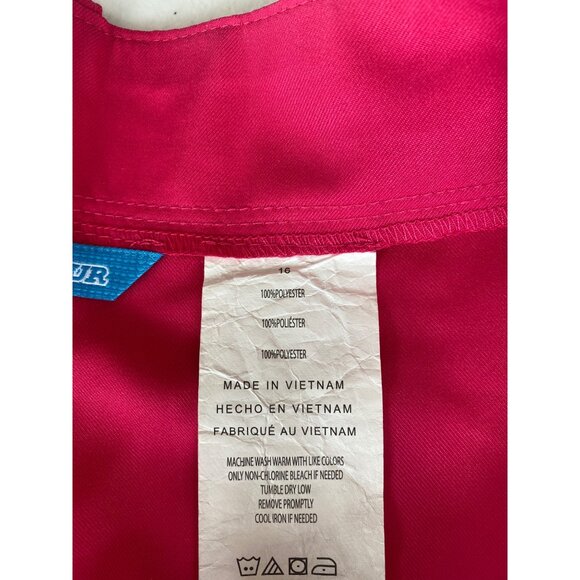 PGA Tour Shorts Golf Women's 16 Hot Pink Retail $65 - Picture 2 of 6